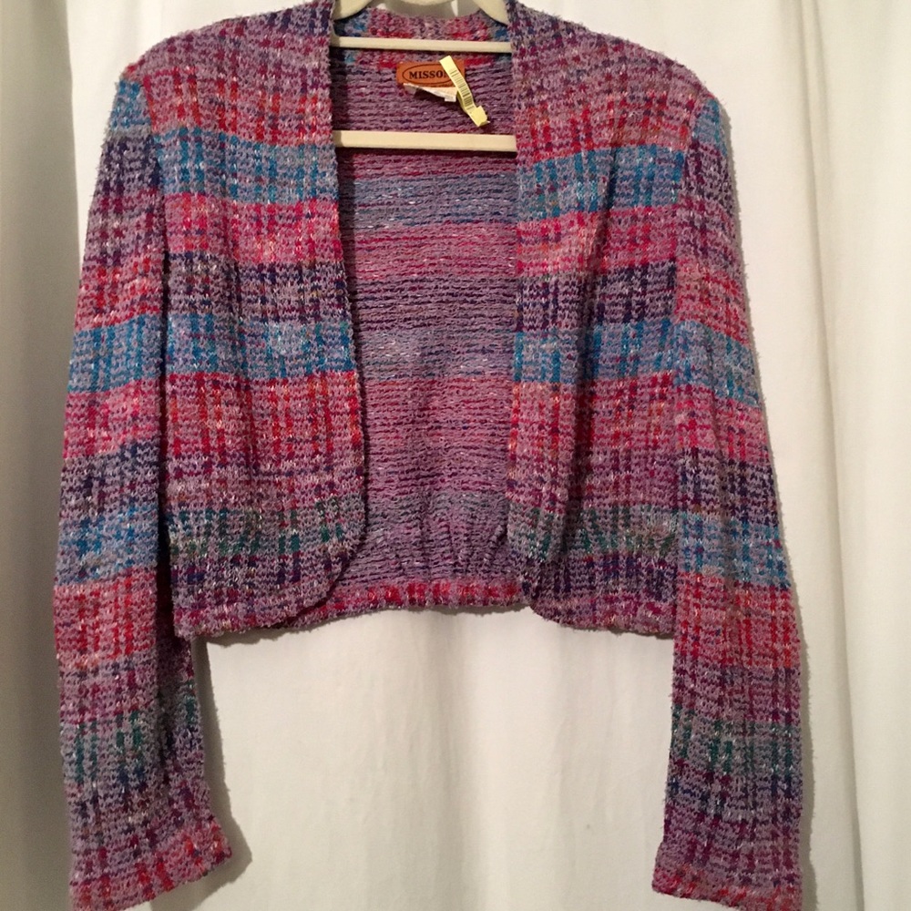 🧵 VINTAGE Missoni Cropped Jacket